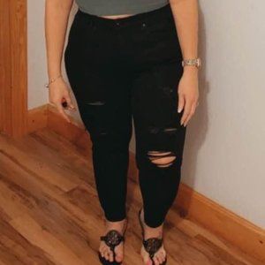 Torrid Black Bombshell Skinny Jeans